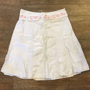 DKNY belted skirt